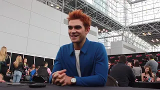 KJ Apa talks Riverdale Season 3 at NYCC 2018