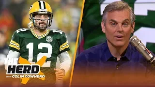 Colin Cowherd on Green Bay's MNF win over S.F, Brady vs Rodgers | NFL | THE HERD