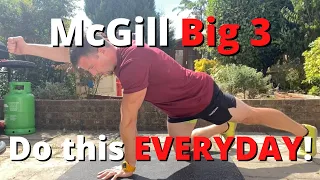 McGill big 3 - Core exercises you should do EVERYDAY