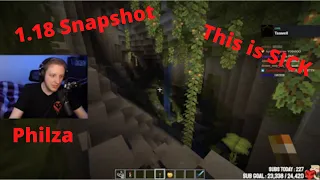 Philza Reacts To The New 1.18 Snapshot.