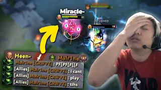 How it Feels to play vs MIRACLE Exort Invoker: