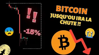 BITCOIN 😲 QUE LE DÉBUT DE LA CHUTE DU BTC ??! 😭 -Analyse crypto monnaie fr