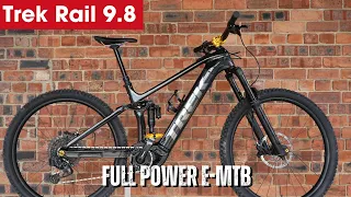 2023 Trek Rail 9.8 Full Review | Electric Mountain Bike Specs and Features Explored