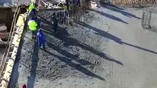 Concrete Pumping Floor Collapse