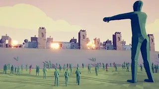 MODERN MILITARY BASE VS ZOMBIES (Totally Accurate Battle Simulator)