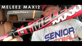 Senior Softball Bat Reviews (Suncoast Melee2 Max12 Two-Piece)