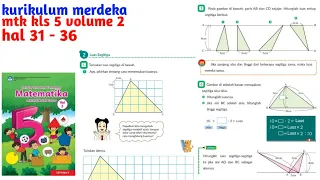 Matematika kelas 5 volume 2 halaman 31,32,33,34,35,36 kurikulum merdeka