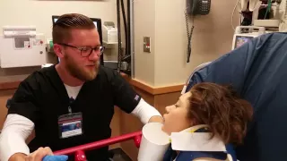 Girl proposes  to nurse on anesthesia!!!