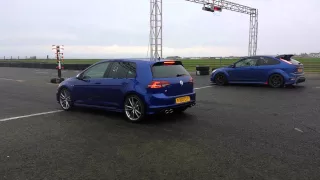 Crail VW Golf R MK7 vs Ford Focus RS