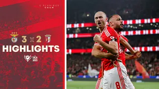 Resumo/Highlights SL Benfica 3-2 SC Braga