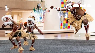 Meuram Murray Island Dance Group perform