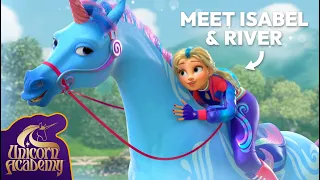 THE MOST ATHLETIC RIDER AT UNICORN ACADEMY! | Meet the Riders | Cartoons for Kids