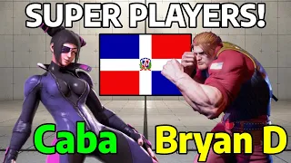 🔥STREET FIGHTER 6 ➥ Caba (JURI ジュリ) VS. Bryan D (GUILE ガイル) MASTER RANKS🔥