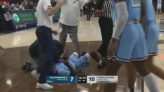 ODU player collapses during game