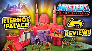 Massive Motu Origins Filmation Eternos Palace REVIEW! LARGEST Origins Playset in the World!