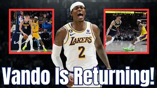 Lakers Jarred Vanderbilt Returning For Game 3