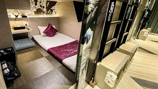 Next Generation Semi-Private Capsule Hotel with Spa｜McDonald's "Samurai" Menu Exclusive to Japan
