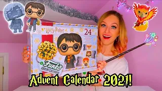 UNBOXING A MYSTERY HARRY POTTER *FUNKO* ADVENT CALENDAR 2021!!😱⚡️*24 MYSTERY BOXES!!*🎁 Vlogmas Day 2