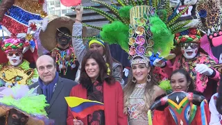 Colombia celebra en Montevideo el Día de la Independencia con un carnaval