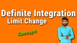 When does the limit of definite integration change and when does it not ?