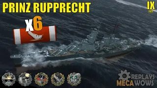 Prinz Rupprecht 6 Kills & 223k Damage | World of Warships Gameplay