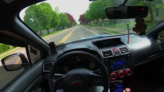 POV Subaru STI ASMR Drive (loud)