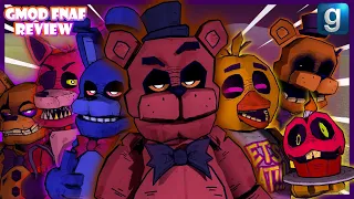[GMOD FNAF] Reviewing Brand New Retro Five Nights At Freddy's Ragdolls/Props And More!