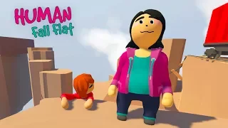 AS MASSINHAS FUGIRAM DO DESERTO? (Human Fall Flat) | Luluca Games