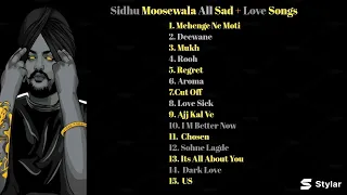 Sidhu Moosewala Non Stop All Hit Sad & Romantic Songs Audio Jukebox #sidhumoosewala #punjabisong