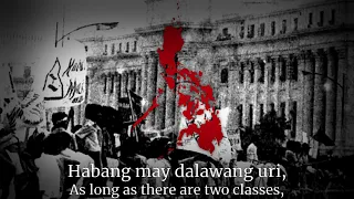 "Awit ng Nagkakaisang Hanay" - Einheitsfrontslied in Filipino