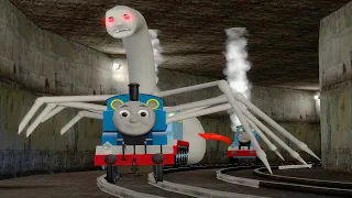 Building a Thomas Train Chased By Cursed Thomas and Friends Train Monster in Garry's Mod