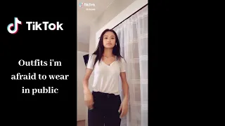 Outfits i'm afraid to wear in public Tik Tok Trend