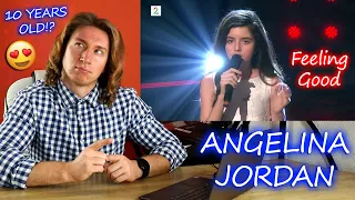 Angelina Jordan (10 Year Old) - Feeling Good | Singer Reaction!