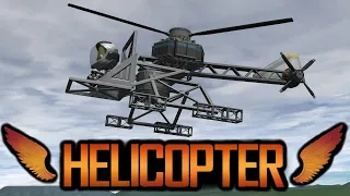KSP, Learning to build a Helicopter.