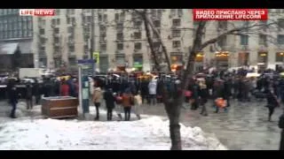 На «Октябрьской» возник транспортный коллапс после пожара в метро