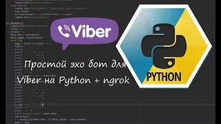 Простий "ехо" бот для Viber на Python + ngrok