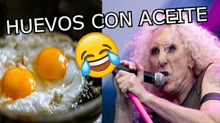 HUEVOS CON ACEITE cantado por TWISTED SISTER