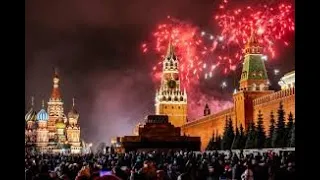 New Year Eve Celebrations Moscow, Russia  |Grand Kremlin Palace Moscow, Russia Firework Display