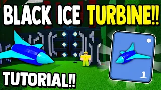 how to get BLACK ICE TURBINE!! | Build a Boat for Treasure ROBLOX