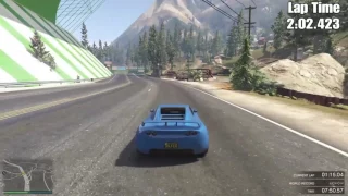 GTA 5 Super Car Track Testing (Coil Voltic)