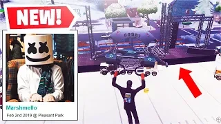 *NEW* Marshmello LIVE EVENT Time + Music STAGE In-Game! (Fortnite)