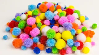 Diy - how to make a pom pom rug