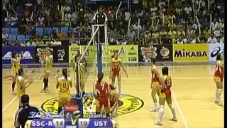 UST vs SSC-R Finals Game 1 052310 Shakey's V-League 7th Set 4 Part 4.mp4