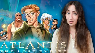 OH MY **ATLANTIS THE LOST EMPIRE** IS REALLY GOOD! First Time Watching (Movie Reaction & Commentary)