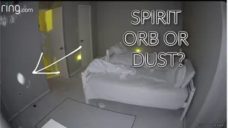 our apartment is HAUNTED.....SPIRIT ORBS CAUGHT on ring security camera.