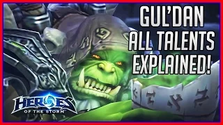 Heroes of the Storm | GUL'DAN - All Talents Explained