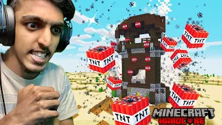 Destroying Pillager Outpost in MINECRAFT HARDCORE !! GAME THERAPIST