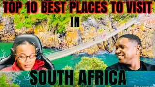 TOP 10 BEST PLACES TO VISIT IN SOUTH AFRICA | REACTION