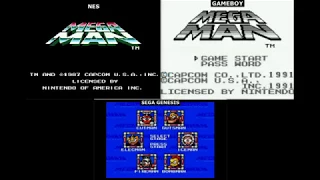 Mega Man (Platform Comparison) - NES vs Gameboy vs Sega Genesis