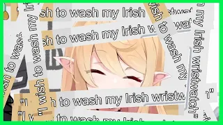 6 minutes of Pomu being cute trying to say "I wish to wash my Irish wristwatch"